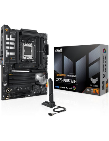 Placa base ASUS 90MB1IU0-M0EAY0 - PLACA BASE ASUS TUF GAMING X870-PLUS WIFI/ SOCKET AM5PCIE 5.0