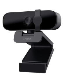 Periferico TRUST 59673 - TRUST WEBCAM TANOR FULL HD MICROFONO NEGRA