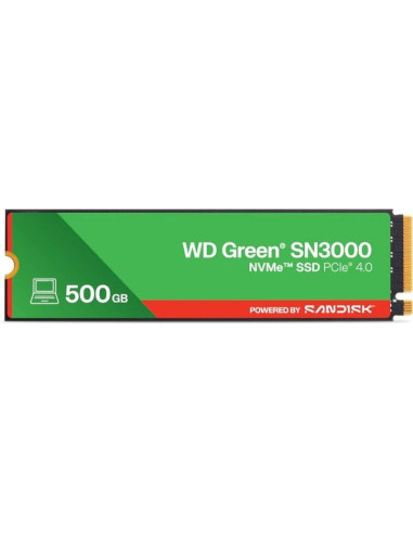 Disco WD WDS500G4G0E - WD Green SN3000 SSD 500GB PCIe Gen4 NVMe