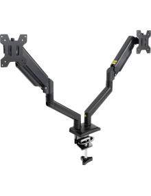 Accesorio TOOQ DB1434TNR-B - SOPORTE DE MESA PARA 2 MONITORES TOOQ DB1434TNR-B/ HASTA10KG