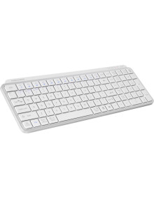 Periferico MARS GAMING MKSILENKEYSWES - TECLADO COMPACTO INALaMBRICO POR BLUETOOTH MARS GAMINGMK-SILENKEYS/ BLANCO