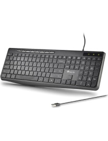 Periferico NGS SPECTRA - NGS Teclado USB SPECTRA Ultra Slim Silen. USB-A