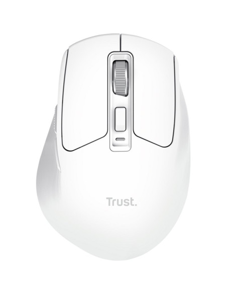 Periferico TRUST 26022 - RAToN INALaMBRICO TRUST NIVEN CONFORT/ BATERiA RECARGABLE/HASTA 3200 DPI/ BLANCO