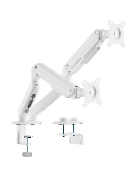 Accesorio AISENS DT32TSR-439 - SOPORTE DE MESA CON CONTRAPESO PARA 2 MONITORES AISENSDT32TSR-439/ GIRATORIO/
