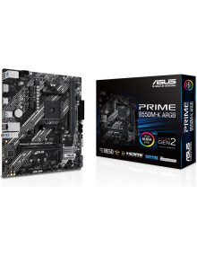 Placa base ASUS 90MB1GC0-M0EAY0 - PLACA BASE ASUS PRIME B550M-K ARGB SOCKET AM4/ DDR4/ PCIE4.0/ MICRO ATX