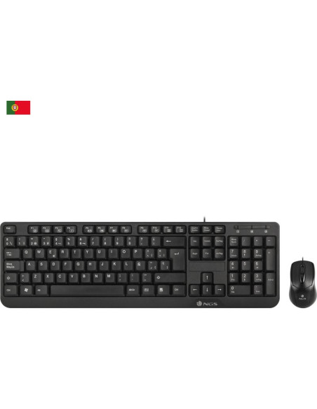 Periferico NGS COCOAKITPORTUGUESE - TECLADO Y RAToN NGS COCOA KIT/ PORTUGUeS