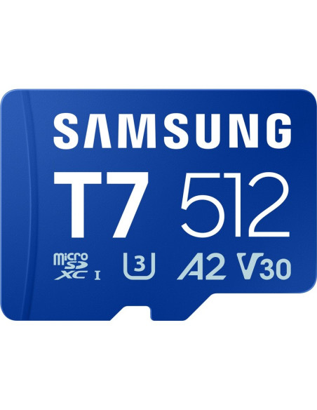 Accesorio SAMSUNG MB-MB512T/WW - TARJETA DE MEMORIA SAMSUNG P7 512GB MICROSD XC/ CLASE 10/170MBS