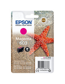 Cartucho de tinta C13T03U34020 EPSON - EPSON tinta Magenta Std Estrella de mar 1 tinta 603 RF / AM Single