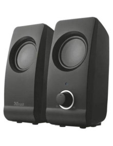 Altavoz TRUST 46097 - TRUST ALTAVOCES 2.0 REMO SPEAKER SET 8W RMS ALIMENTADOS POR USB CONTROL VOLUMEN NEGRO