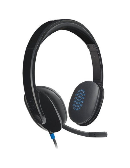 Altavoz LOGITECH 981-000480 - Logitech Auricular+Microfono H540 Alto rendimiento
