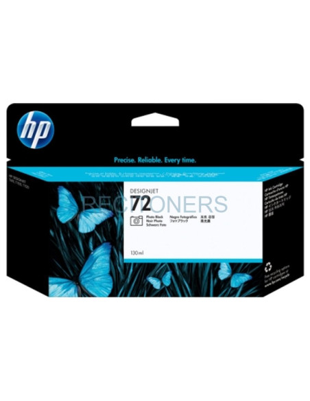 Cartucho de tinta C9370A HP - HP CARTUCHO GF NEGRO FOTO Nº72 130ML DESIGNJET T/610/770/1100