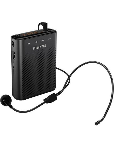 Altavoz FONESTAR 44516 - FONESTAR AMPLIFICADOR DE VOZ PORTATIL USB,MICROSD,MP3