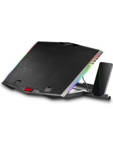 Accesorio MARS GAMING MNBC5 - SOPORTE REFRIGERANTE MARS GAMING MNBC5 PARA PORTATILES HASTA17.3"/ ILUMINACION