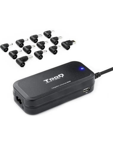 Accesorio TOOQ TQLC-90BS02AT - CARGADOR DE PORTATIL TOOQ TQLC-90BS02AT/ 90W/ AUTOMATICO/ 12CONECTORES/ VOLTAJE