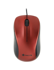 Periferico NGS CREWRED - NGS Raton Optico WIRED RED