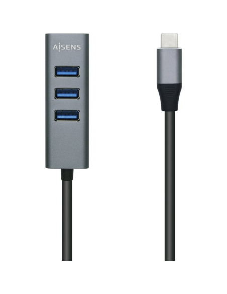 Periferico AISENS A109-0508 - HUB USB TIPO-C AISENS A109-0508/ 4XUSB