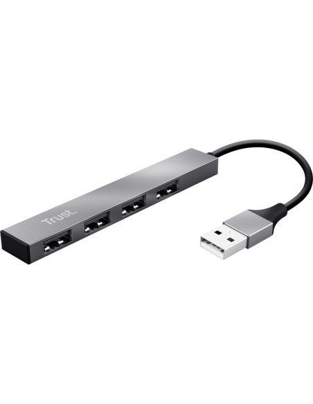 Periferico TRUST 23786 - HUB USB 2.0 TRUST HALYX/ 4XUSB
