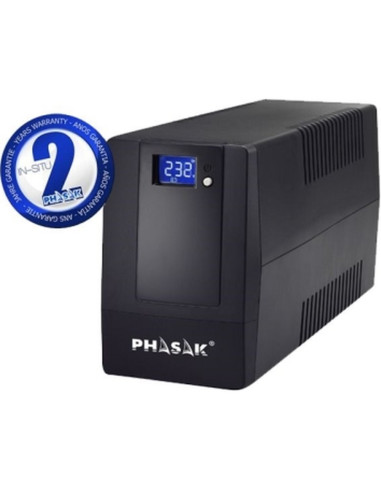 SAI PHASAK PH 9220 - SAI ONLINE PHASAK 2000 VA ONLINE LCD/ 2000VA-1800W/ 4SALIDAS/ FORMATO TORRE
