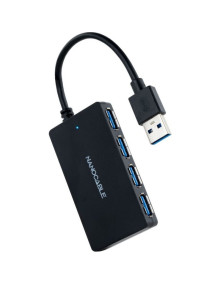 Periferico NANOCABLE 10.16.4403 - Nanocable Hub USB 3.0 con 4 Puertos de USB 3.0