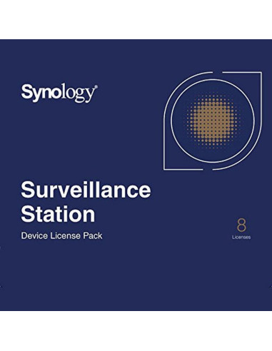 Software SYNOLOGY VIRTUAL LICENSE X8 - Synology Licencia Virtual (x8) Surveillance/Mail