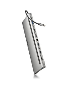 Periferico NGS WONDERDOCK12 - NGS HUB WONDERDOCK12 TYPE C 12 EN 1 ALUMINIO