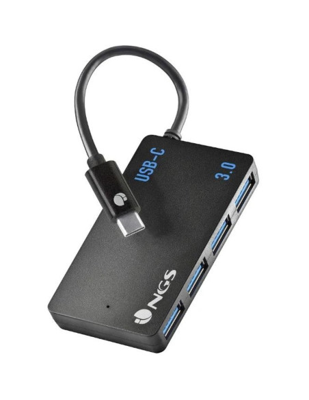 Periferico NGS WONDERIHUB4 - NGS Wonder 4 Hub 4 puertos usb-c