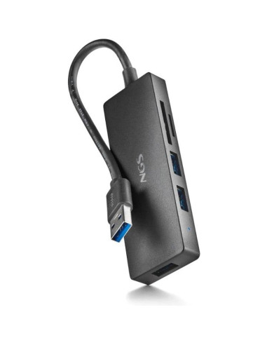 Periferico NGS IHUBREADER - NGS Hub Reader 3.0 con lector de tarjeta