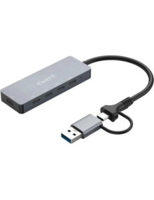 Periferico EWENT EW1151 - EWENT Hub Tipo C 3.2 Gen2 4 en 1