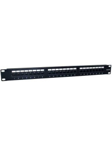 Red 2LAN ARAP19C6A24UTP - 2LAN Patch Panel 19" CAT6A 24 Puertos UTP