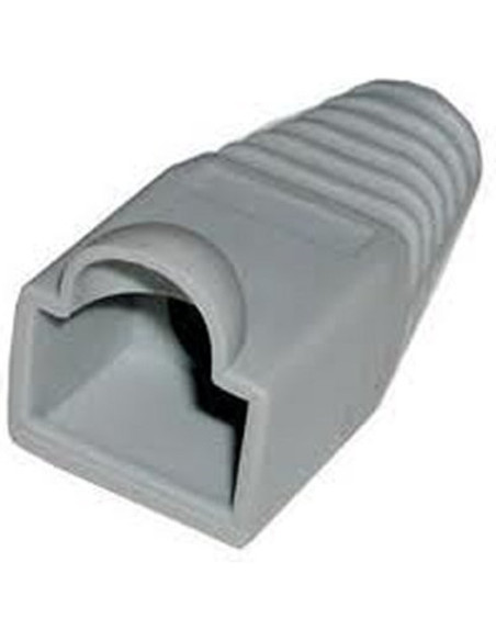 Accesorio NANOCABLE 10.21.0301 - Nanocable Funda Conector RJ45 Plastico Gris 10 Und