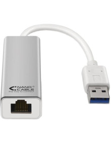 Accesorio NANOCABLE 10.03.0401 - Nanocable Conversor USB 3.0 A Ethernet Gigabit