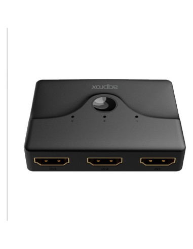 Red APPROX! APPC29V3 - Approx Switch Hdmi 4K/30HZ 3P 4K