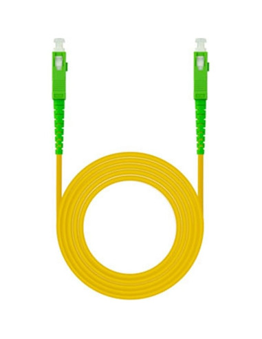 Accesorio NANOCABLE 10.20.0015 - Nanocable Cable fibra SC/APC LSZH Amarillo 15m