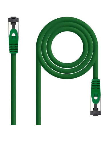 Accesorio NANOCABLE 10.20.2001-GR - Nanocable Cable red Cat. 8.1 2GHZ SSTP Verde 1m