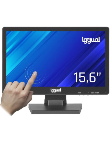 Monitor IGGUAL IGG319857 - iggual Monitor tactil capacitivo 15,6" 16:9 HD+