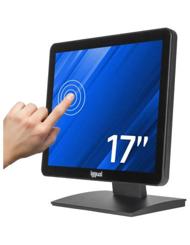 Monitor IGGUAL IGG319659 - iggual Monitor tactil capacitivo 17" VGA HDMI USB