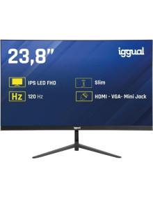 Monitor IGGUAL IGG319413 - iggual Monitor 24" IPS 1ms FHD 120Hz VGA HDMI Slim