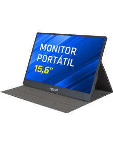Accesorio IGGUAL IGG319987 - iggual Monitor portatil 15,6" IPS FHD USB-C funda