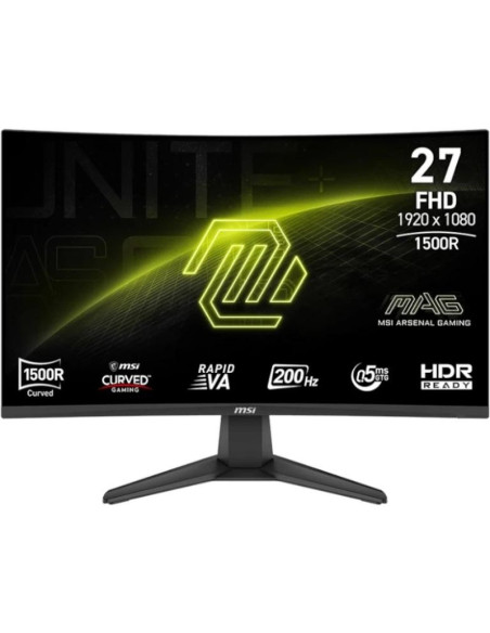 Monitor MSI 9S6-3CE11M-035 - MSI MAG276CF E20 Monitor 27" FHD 200Hz 0.5ms curv