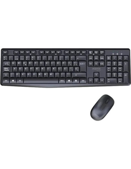 Periferico APPROX! APPMX420B - APPROX Teclado+raton inalamb X420B 1000DPI Negro