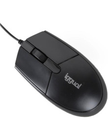 Periferico IGGUAL IGG318874 - iggual Raton optico COM-BASIC3-800DPI negro