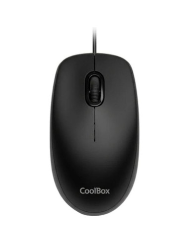 Periferico COOLBOX COO-RAT01B-U - CoolBox Raton U01 USB 1600DPI Negro