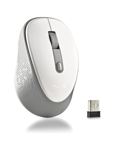 Periferico NGS DEWWHITE - NGS RATON INALAMBRICO 800/1600DPI Blanco