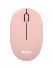 Periferico NILOX NXMOWI4014 - Nilox Raton Wireless, 1000 DPI, 3 botones, Rosa