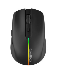 Periferico COOLBOX COO-MOU-W01-B - Coolbox Gaming Raton W01 1600DPI Inalambrico Negr