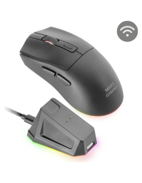 Periferico MARS GAMING MMT3W - Mars Gaming Raton Ultraligero MMT3 blanco