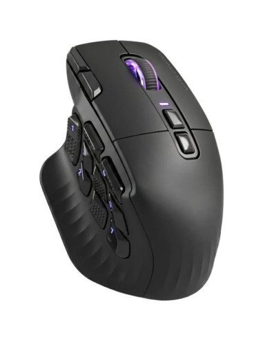 Periferico MARS GAMING MMWHEX16 - MARS GAMING Raton Inalam.TRI-MODO 16 Botones Black