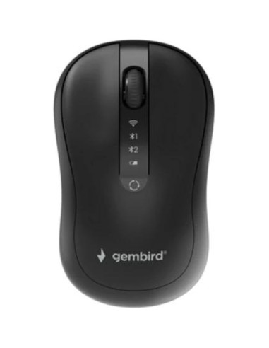 Periferico GEMBIRD MUSW2-4B-01 - Gembird Raton inalambrico de 4 botones y modo dual