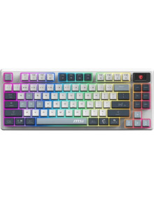 Periferico MSI S11-43ESP01-HH9 - Msi Teclado FORGE GK600 TKL W SKY ES BT