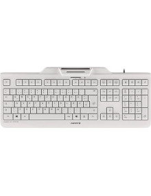 Periferico CHERRY JK-A0100ES-0 - Cherry Teclado+Lector Chip Integrado (DNIe) Blanco